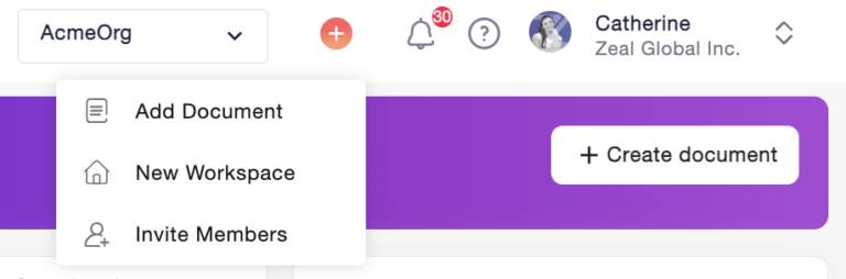 Create a Workspace – Zeal Knowledge Base